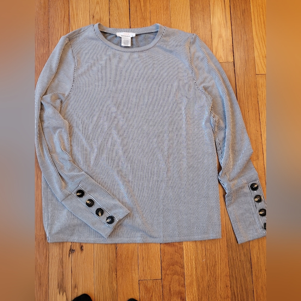 Urban Romantics long sleeve striped shirt